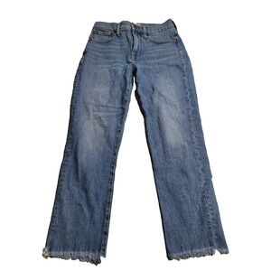 Madewell‎ The Perfect Vintage Jean Women's 25P Raw Hem